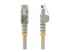 StarTech.com 100ft CAT6 Ethernet Cable, 10 Gigabit Snagless RJ45 650MHz 100W PoE Patch Cord, CAT 6 10GbE UTP Network Cable w/Strain Relief, Gray, Wiring is UL Certified/TIA - Framsidan