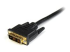 StarTech.com 6ft (1.8m) HDMI to DVI Cable, DVI-D to HDMI Display Cable (1920x1200p), Black, 19 Pin HDMI Male to DVI-D Male Cable Adapter, Digital Monitor Cable, M/M, Single Link - Närbild