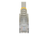 StarTech.com 100ft CAT6 Ethernet Cable, 10 Gigabit Snagless RJ45 650MHz 100W PoE Patch Cord, CAT 6 10GbE UTP Network Cable w/Strain Relief, Gray, Wiring is UL Certified/TIA - Närbild