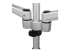Startech Desk Mount Dual Monitor Arm - Närbild