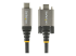 StarTech 50 cm sidoskruvlåsande USB C-kabel 10 Gbit/s - Framsidan