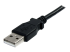 StarTech.com 3 m svart USB 2.0-förlängningskabel A till A ? M/F - Närbild